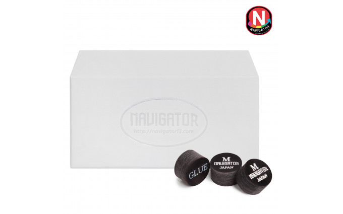 Наклейка для кия Navigator Black Snooker ø11мм Medium 1шт. Наклейка для кия Navigator Black Snooker ø11мм Medium 1шт.